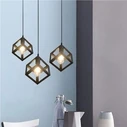 VenCore Cube 6089-10002 - Φωτιστικό Οροφής Κρεμαστό Μονόφωτο Μαύρο Μεταλλικό