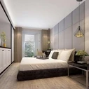 VenCore Poligon 6089-10003 - Φωτιστικό Οροφής Μονόφωτο Κρεμαστό Μαύρο Μεταλλικό & Λευκό Ύφασμα