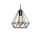 VenCore Prism 6089-10005 - Φωτιστικό Οροφής Μονόφωτο Κρεμαστό Μαύρο Μεταλλικό