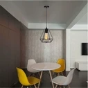 VenCore Prism 6089-10005 - Φωτιστικό Οροφής Μονόφωτο Κρεμαστό Μαύρο Μεταλλικό