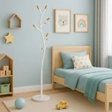 VenCore Arbor White 5520-10002 - Metal Coat Rack / Coat Stand White 37x37x171 cm