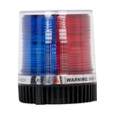 VenCore 6855-10002 - Αδιάβροχος Μαγνητικός Φάρος LED Διπλού Χρώματος (Κόκκινο-Μπλε) με Βύσμα Αναπτήρα Αυτοκινήτου 12-24V