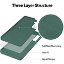 Mercury Silicone Case Apple iPhone 15 Pro green