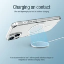 Θήκη Κινητού Nillkin Nature Pro Magnetic για iPhone 15, διάφανη-μπλε