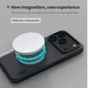 Nillkin Super Frosted Pro Magnetic Back Cover Πλαστικό / Σιλικόνης Μαύρο (iPhone 17 Pro Max)