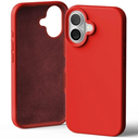 Mercury Silicone Case Apple iPhone 16 red