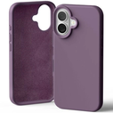 Mercury Silicone Case Apple iPhone 16 purple
