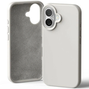 Mercury Silicone Case Apple iPhone 16 stone