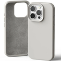 Mercury Silicone Case Apple iPhone 16 Pro stone