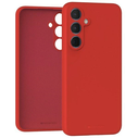 Mercury Silicone Case Samsung Galaxy A55 red