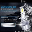Ζεύγος λαμπτήρων LED VenCore HB3 (9005) C6 6000K 7200 lumen 12-24V