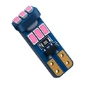 VenCore 3216-10051 - T5 W3W LED Bulb 9 SMD 3014 0.8W 100 lm 12V Pink