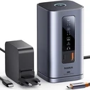 Baseus Spacemate RD1 11‑σε‑1 USB‑C Docking Station με 2xHDMI 4K@60Hz, 2xDP 4K@60Hz, RJ45, PD100W (Γκρί)
