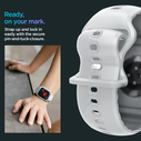 Case with strap Spigen Liquid Air Pro Apple Watch 10 / 11 46mm Grey