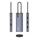 Docking Station Ldnio Ds-15H, 5 Θυρών, USB-C Σύνδεση, 4K, 100W Pd, Γκρι