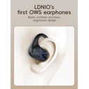 Ldnio T07 Bone Conduction Bluetooth Handsfree Ακουστικά με Θήκη Φόρτισης Μαύρα