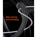 Ldnio Braided USB 2.0 Cable USB-C male - USB-C 100W Μαύρο 2m