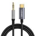 Ldnio Braided USB 2.0 Cable USB-C male - 3.5mm Μαύρο 2m