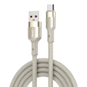 Ldnio Braided USB 2.0 Cable USB-C male - USB-A 50W Μπεζ 2m