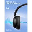 Ldnio H01 Ασύρματα / Ενσύρματα Over Ear Ακουστικά με 75 ώρες Λειτουργίας Μαύρα