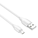 Καλώδιο Micro USB Ldnio σε USB LS371, 10.5W, 1m, λευκό