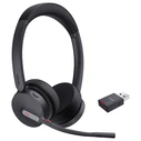 Ακουστικά Yealink WH64 Hybrid Dual με βάση φόρτισης