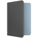 UNIQ Belmont Passport Case with Apple Find My, RFID Block, Gray-Blue