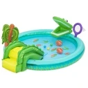 Bestway Children's Pool Crocodile Cove 224 x 181 x 72 cm
