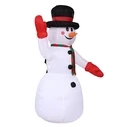 VenCore 8979-10003 Snowman Φουσκωτός Χιονάνθρωπος Εξωτερικού Χώρου 2.4m