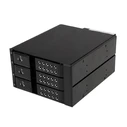 Πλαίσιο Για Σκληρούς Δίσκους StarTech.com 3-way 3.5 "removable hard drive frame HSB3SATSASBA - SATA