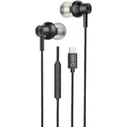 Qubo AU-300C In-ear Handsfree Ακουστικά με Βύσμα USB-C Μαύρο