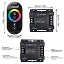 VenCore 6613-10006 RGB Controller 12-24V with RF Remote