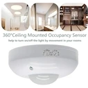 VenCore 3368-10008 - Ανιχνευτής Κίνησης Οροφής PIR 360° 230V 6 μέτρα 1200W