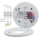 VenCore 3368-10008 - Ανιχνευτής Κίνησης Οροφής PIR 360° 230V 6 μέτρα 1200W