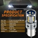 VenCore 3216-10165 - Λάμπα LED 1156 P21W CanBus Gen4 Κόκκινο 9W 1960 lm