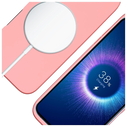 3MK Hardy MagSilicone Apple iPhone 16 Plus pink