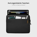 tomtoc Light-B18 Tablet Sleeve 13 inch Black