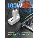 CABLETIME καλώδιο USB-C CT-C160-PU31-CMCM2 — USB 3.2 Gen 2x2, 100W, 20Gbps, 4K@60Hz, 1.5m, μαύρο (braided)
