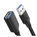 CABLETIME USB Extension Cable CT-C160-U3-AMAFN, USB 3.0 (5Gbps), 1 m, Black