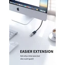 CABLETIME καλώδιο προέκτασης USB CT-C160-U3-AMAFN, 5Gbps, 2m, μαύρο
