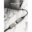 CABLETIME αντάπτορας USB-C σε HDMI CT-C160-PU31-CMHDFN1, 4K/60Hz, 0.15m, μαύρος