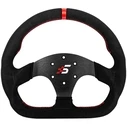 SIMAGIC P-325D 325 mm D-Shaped Steering Wheel Rim (Alcantara Suede) - No Hub