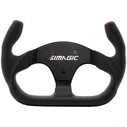 SIMAGIC P-325C 325 mm C-type Steering Wheel Rim (Leather/Alcantara) - Add-on (no hub)