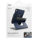 UNIQ Rovus Snapmount Magnetic 360 Rotating Detachable Apple iPad 10.9" 2022 / 11" 2025 navy blue