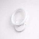 VenCore Velora White 6093-20050 - Μοντέρνο Επιτοίχιο Φωτιστικό Απλίκα LED 12W Λευκό Αλουμίνιο με Ρυθμιζόμενο CCT (Θερμό/Φυσικό/Ψυχρό)