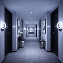 VenCore Velora Silver 6093-20051 - Modern Wall LED Lamp 12W Silver Aluminum with Adjustable CCT (Warm/Neutral/Cool)