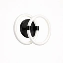 VenCore Vireon Black 6093-20057 - Modern Wall LED Sconce 12W Black Aluminum with Adjustable CCT (Warm/Neutral/Cool)