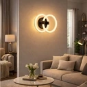 VenCore Vireon Black 6093-20057 - Modern Wall LED Sconce 12W Black Aluminum with Adjustable CCT (Warm/Neutral/Cool)