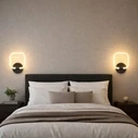 VenCore Seren White 6093-20062 - Επιτοίχιο Φωτιστικό Απλίκα LED 12W CCT Ρυθμιζόμενο, Λευκό Αλουμίνιο