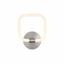 VenCore Seren Silver 6093-20063 - Επιτοίχια Απλίκα LED 12W Ασημί με Ρυθμιζόμενη CCT